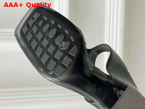 Bottega Veneta Marella Thong Sandal in Leather with Signature Intrecciato Insole Replica