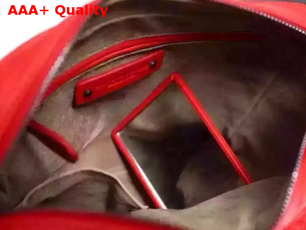 Bottega Veneta Women Messenger Bag in Red Replica