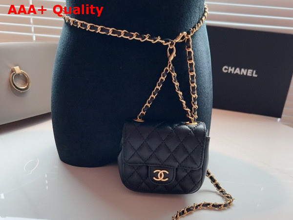 Chanel Chain Belt with Pouch Replica
