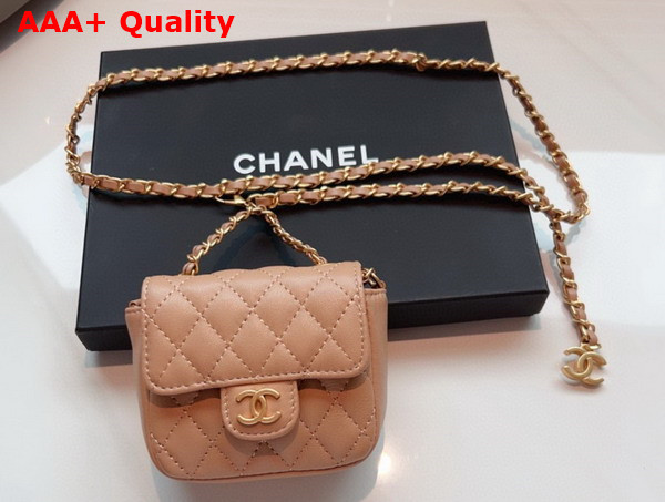 Chanel Chain Belt with Pouch Replica