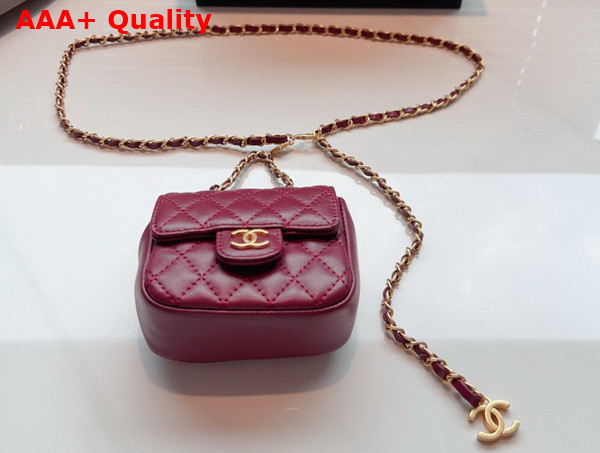 Chanel Chain Belt with Pouch Replica