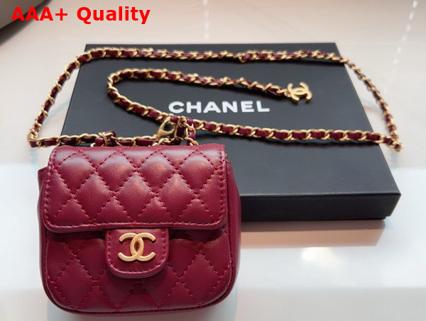 Chanel Chain Belt with Pouch Replica