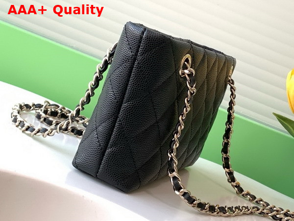 Chanel Classic Clutch with Chain in Black Grained Calfskin AP4423 Replica