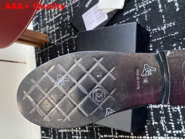 Chanel Leather Mule in Black Replica