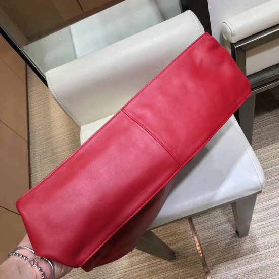 Chanel Shopping Bag in Red Soft Calfskin