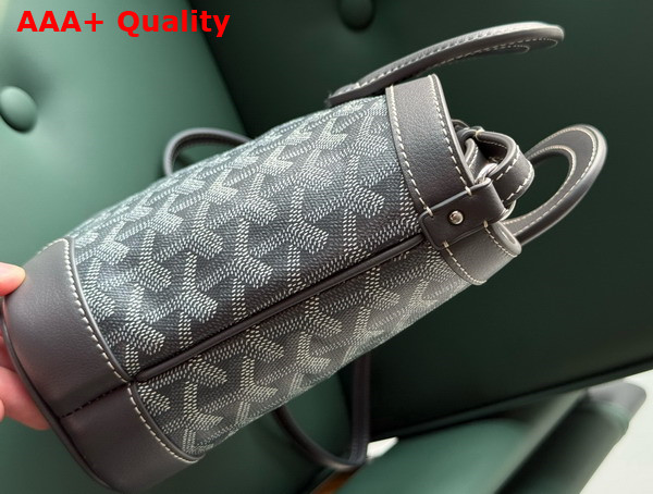 Goyard Beluga Mini Bag in Grey Goyardine Canvas and Chevroches Calfskin Replica