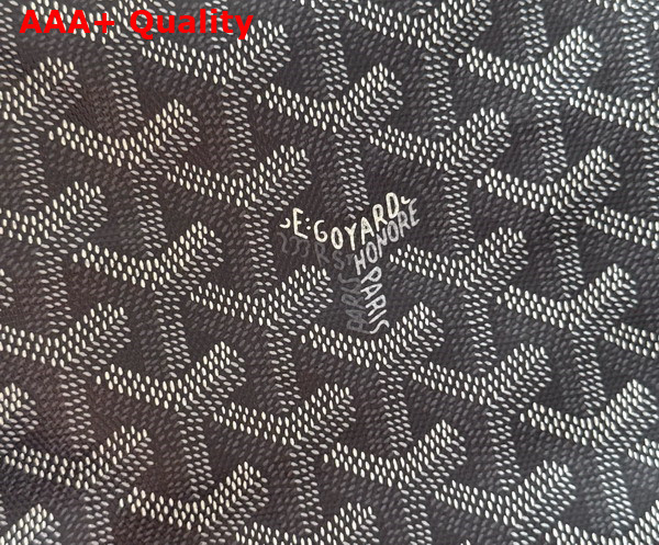 Goyard Beluga Mini Bag in Grey Goyardine Canvas and Chevroches Calfskin Replica