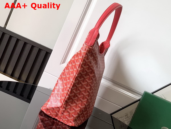 Goyard Boheme Hobo Bag in Fuchsia Goyardine Canvas and Chevroches Calfskin Limited Edition for 2025 Replica