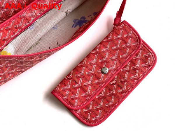 Goyard Boheme Hobo Bag in Fuchsia Goyardine Canvas and Chevroches Calfskin Limited Edition for 2025 Replica