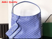 Goyard Boheme Hobo Bag in Iris Goyardine Canvas and Chevroches Calfskin Limited Edition for 2025 Replica