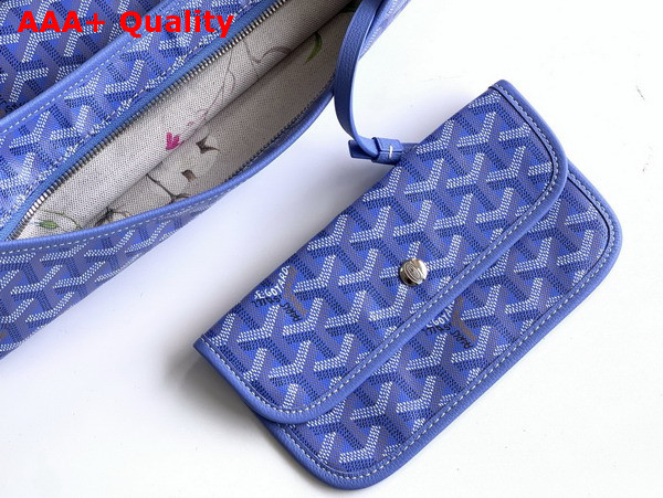 Goyard Boheme Hobo Bag in Iris Goyardine Canvas and Chevroches Calfskin Limited Edition for 2025 Replica