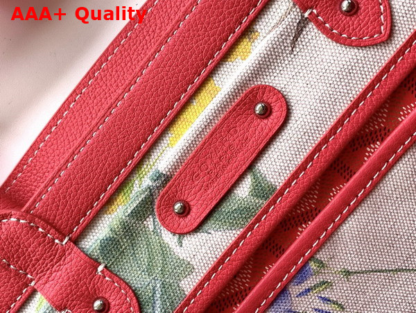 Goyard Saigon Tote Bag in Fuchsia Goyardine Canvas and Chevroches Calfskin Limited Edition for 2025 Replica