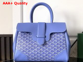 Goyard Saigon Tote Bag in Iris Goyardine Canvas and Chevroches Calfskin Limited Edition for 2025 Replica