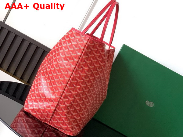 Goyard Saint Louis GM Bag in Fuchsia Goyardine Canvas and Chevroches Calfskin 2025 Limited Edition Replica