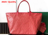 Goyard Saint Louis GM Bag in Fuchsia Goyardine Canvas and Chevroches Calfskin 2025 Limited Edition Replica