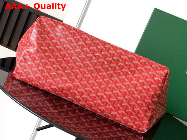 Goyard Saint Louis GM Bag in Fuchsia Goyardine Canvas and Chevroches Calfskin 2025 Limited Edition Replica