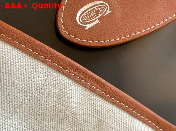 Goyard Saint Louis GM Bag in Goyardine Canvas and Chevroches Calfskin Black and Tan Replica