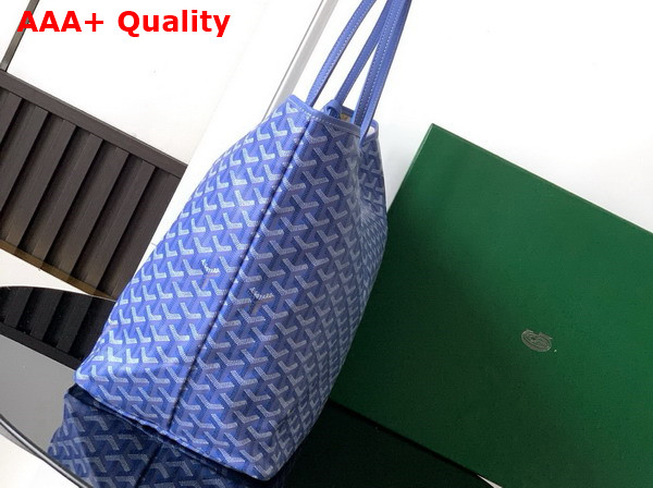 Goyard Saint Louis GM Bag in Iris Goyardine Canvas and Chevroches Calfskin 2025 Limited Edition Replica