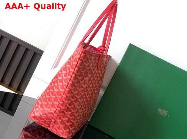 Goyard Saint Louis PM Bag in Fuchsia Goyardine Canvas and Chevroches Calfskin 2025 Limited Edition Replica
