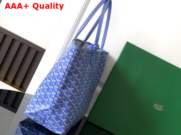 Goyard Saint Louis PM Bag in Iris Goyardine Canvas and Chevroches Calfskin 2025 Limited Edition Replica