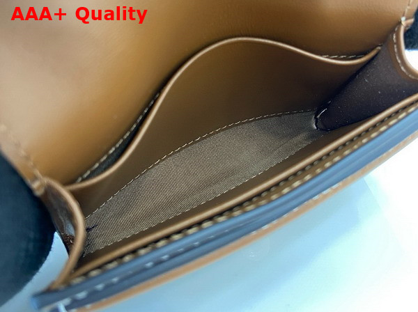 Gucci Blondie Card Case in Beige and Dark Brown GG Canvas 818811 Replica