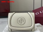 Gucci Blondie Card Case in White Leather 818811 Replica