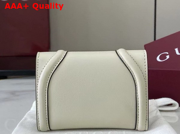 Gucci Blondie Card Case in White Leather 818811 Replica