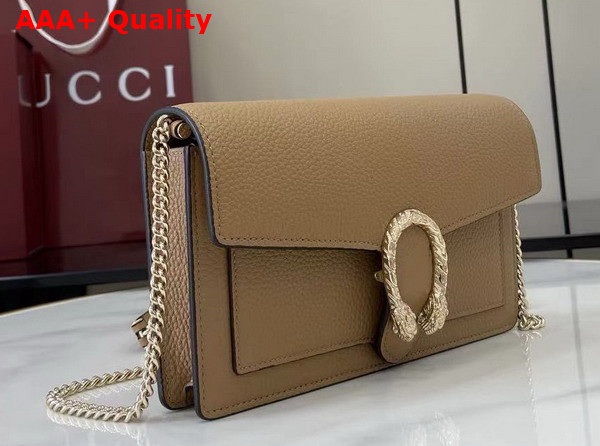 Gucci Dionysus Wallet On Chain Beige Leather 837373 Replica