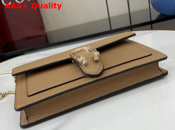 Gucci Dionysus Wallet On Chain Beige Leather 837373 Replica