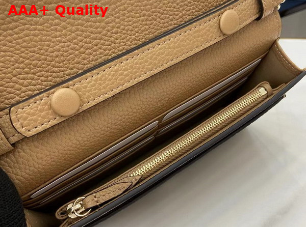 Gucci Dionysus Wallet On Chain Beige Leather 837373 Replica