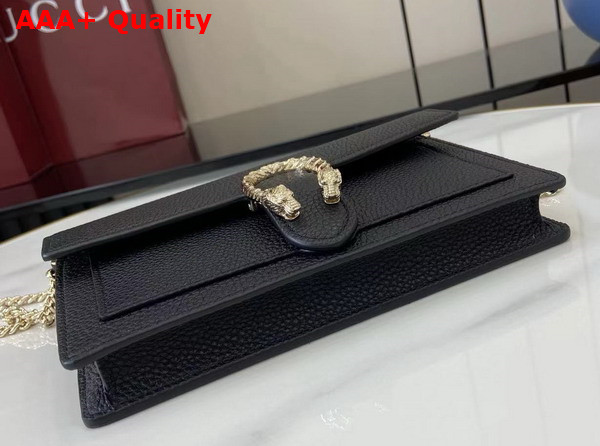 Gucci Dionysus Wallet On Chain Black Leather 837373 Replica