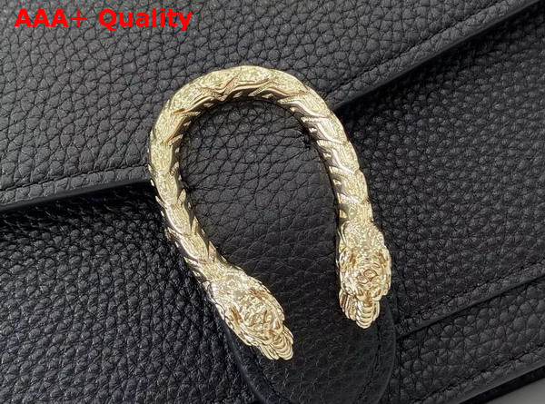Gucci Dionysus Wallet On Chain Black Leather 837373 Replica