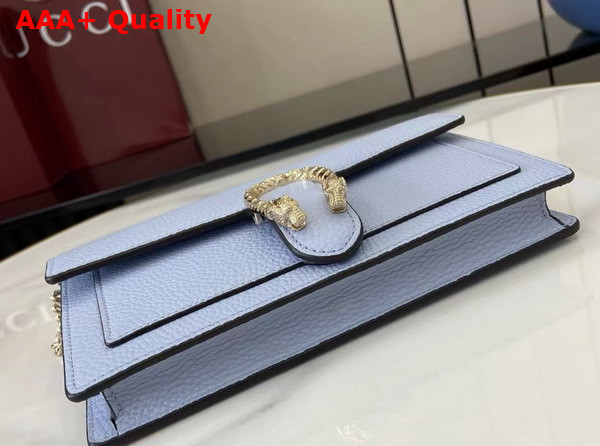 Gucci Dionysus Wallet On Chain Light Blue Leather 837373 Replica