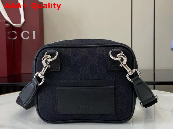 Gucci GG Canvas Mini Bag in Black GG Canvas 834268 Replica