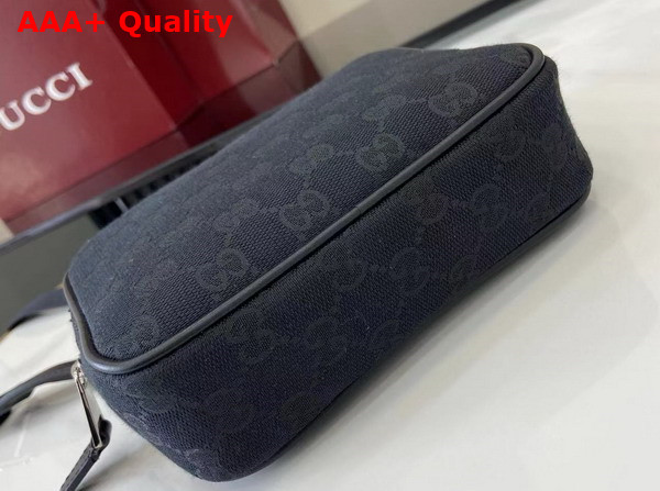 Gucci GG Canvas Mini Bag in Black GG Canvas 834268 Replica