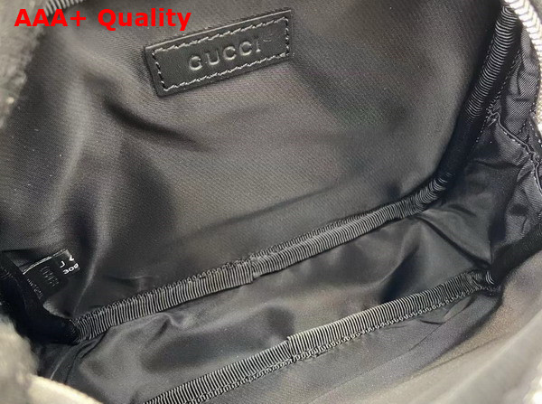 Gucci GG Canvas Mini Bag in Black GG Canvas 834268 Replica