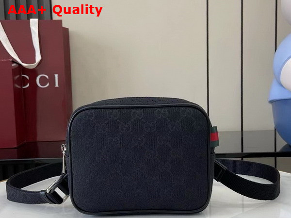 Gucci GG Canvas Mini Bag in Black GG Canvas 834268 Replica