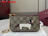 Gucci GG Key Case with Dog Detail 818768 Replica