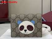 Gucci GG Mini Wallet with Panda Detail 818767 Replica