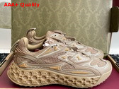 Gucci Mens Gucci Cub3d Sneaker in Brown Demetra and Mesh 819709 Replica