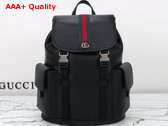 Gucci Ophidia Large Backpack in Variation Black Soft Leather 839110 Replica
