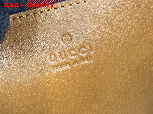 Gucci Padlock Medium Top Handle Bag in Beige and Dark Brown GG Monogram Coated Fabric 838992 Replica