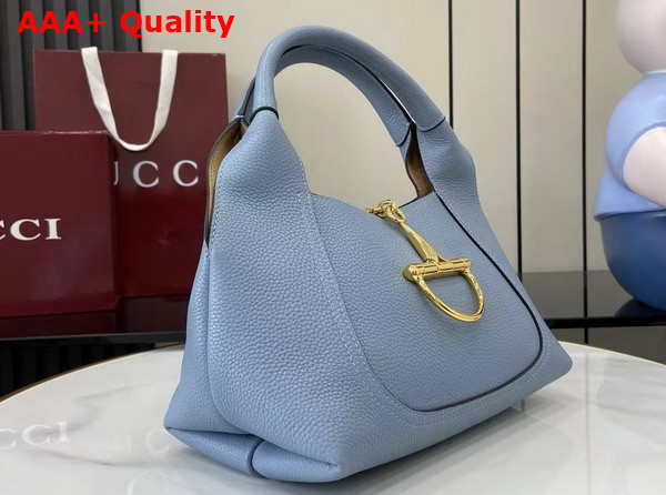 Gucci Softbit Medium Top Handle Bag Bag in Grey Leather 837467 Replica