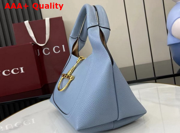 Gucci Softbit Medium Top Handle Bag Bag in Grey Leather 837467 Replica