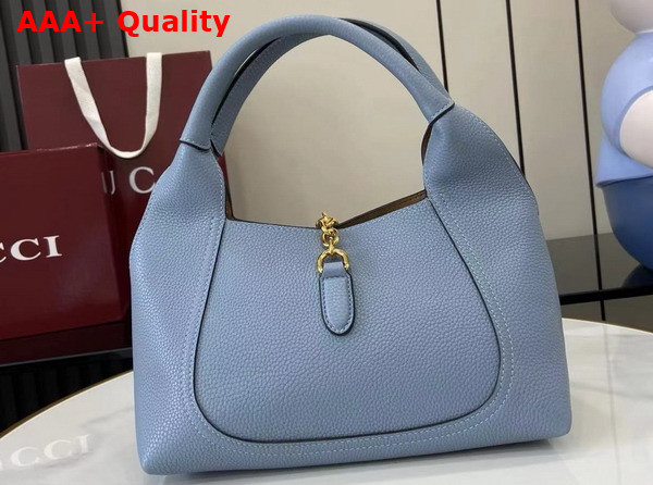 Gucci Softbit Medium Top Handle Bag Bag in Grey Leather 837467 Replica