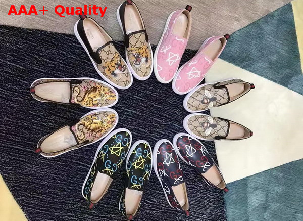 Gucci Tiger Slip On Sneaker Replica
