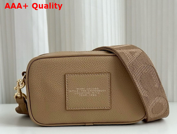 Marc Jacobs The Crossbody Bag in Camel Pebble Leather Replica