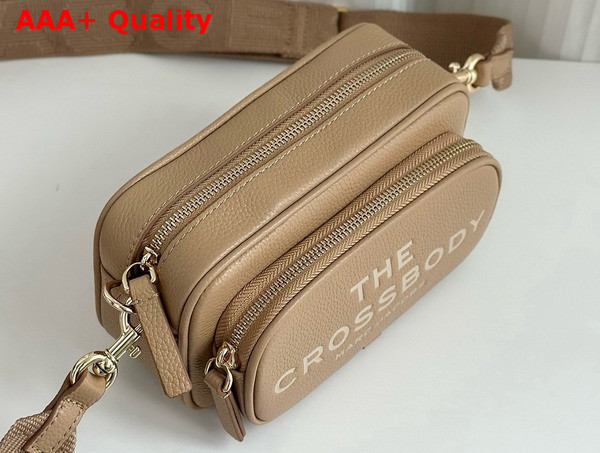 Marc Jacobs The Crossbody Bag in Camel Pebble Leather Replica