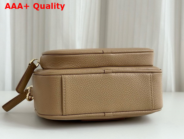 Marc Jacobs The Crossbody Bag in Camel Pebble Leather Replica
