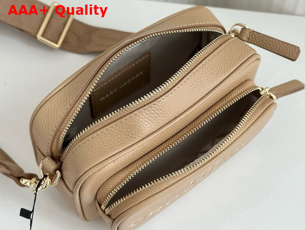 Marc Jacobs The Crossbody Bag in Camel Pebble Leather Replica